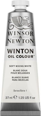 Winsor & Newton Winton Oil Color, 37ml Tube, Soft Mixing White by WinsorNewton