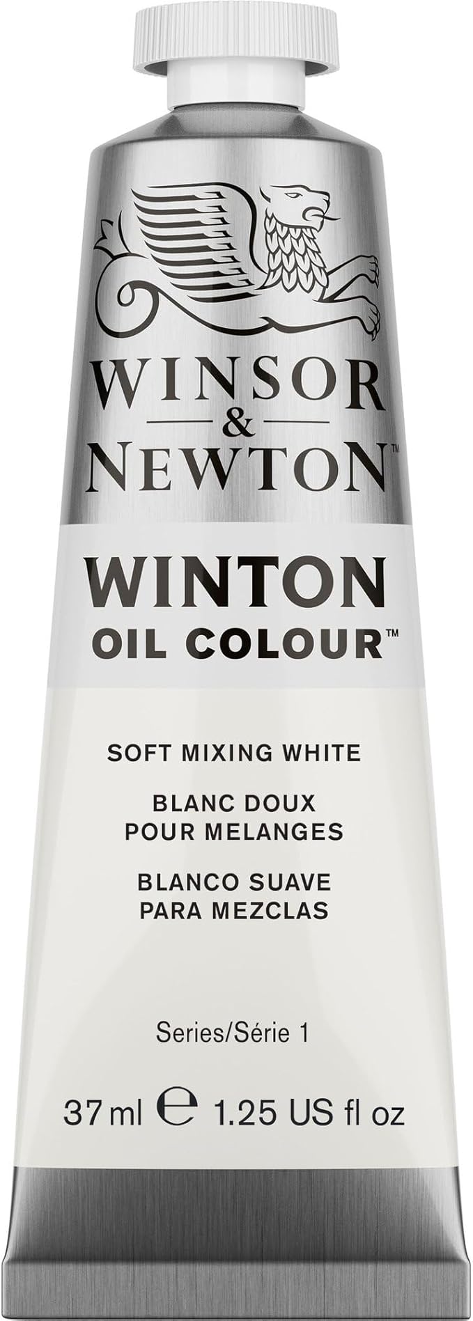 Winsor & Newton Winton Oil Color, 37ml Tube, Soft Mixing White by WinsorNewton