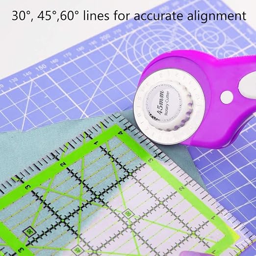 Quilting Rulers, 5 Square Ruler Quilting Templates, Quilting Ruler Acrylic - Image 4