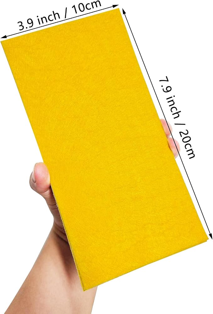 Jtnohx Self Adhesive Felt Sheets, Sticky Fabric Square - Image 3