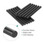 MECCANIXITY 12 Pcs Black Cylinder Sealing Wax Stick Glue Gun Wax Seal Rod Craft - Image 3