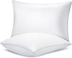 Piwaal Bed Pillows for Sleeping 2 Pack, Standard Size Pillows Set of 2 by Home