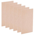 OLYCRAFT 6Pcs Unfinished Beech Wood Sheets 2.2mm Thick Unfinished Craft Wood by OLYCRAFT