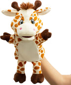 HollyHOME Animal Puppets Giraffe Hand Puppets Toys Sika Zoo Animal Puppets 14 by HollyHOME