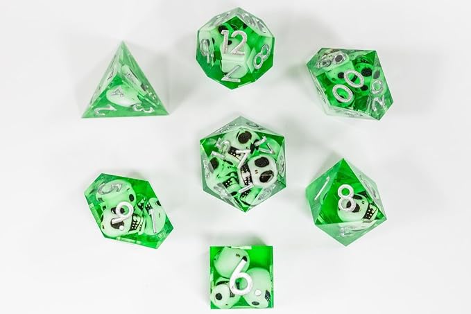 1985 Games Sharp Edge Polyhedral Dice Set – Mystery RPG Dice - Image 4