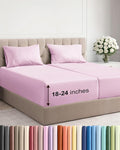 Extra Deep Split King Sheet Set by CGKUnlimited