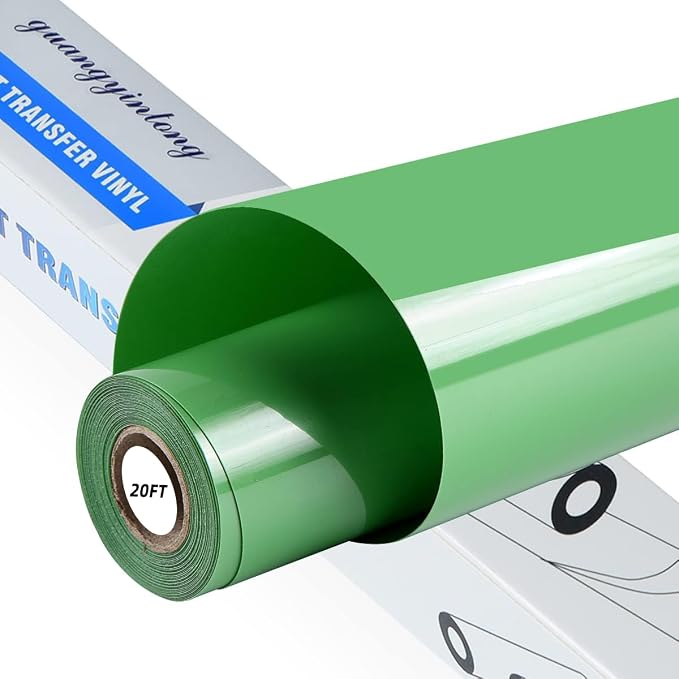 guangyintong Heat Transfer Vinyl Fruit Green HTV Rolls, Glossy Surface HTV Vinyl by guangyintong