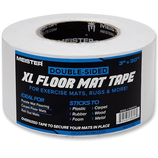 Meister Double-Sided XL Floor Mat Tape by Meister