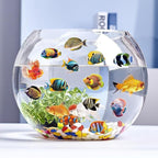 50PCS Clear Tropical Marine Life Ocean Stickers PET Fish Aesthetic Sticker - Image 5