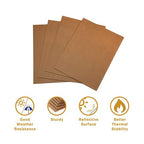 Lesnlok 4 Pieces 11x14 Acrylic Sheet, 1/8”Thick Clear Plexiglass Sheet - Image 4