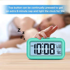 Peakeep Night Light Digital Alarm Clock Battery Operated - Image 3