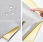 BENECREAT 3mm Thick Light Grey Self-Adhesive Eva Foam Roll 78.7x11.8 Inch - Image 4