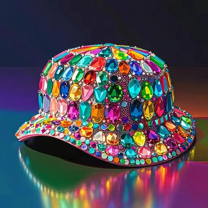1000pcs AB Colorful Rhinestones Crystal Gems, Flatback Acrylic Gemstone Jewels - Image 4