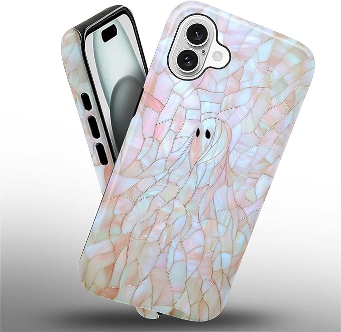 Case for iPhone 16, Scratch Resistant Hybrid Double Layer Hard Shell，Halloween - Image 4