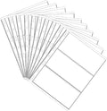 3 Pockets Paper Money Collection Supplies Pages 10 Sheets Money Page Holder | by Jomevia