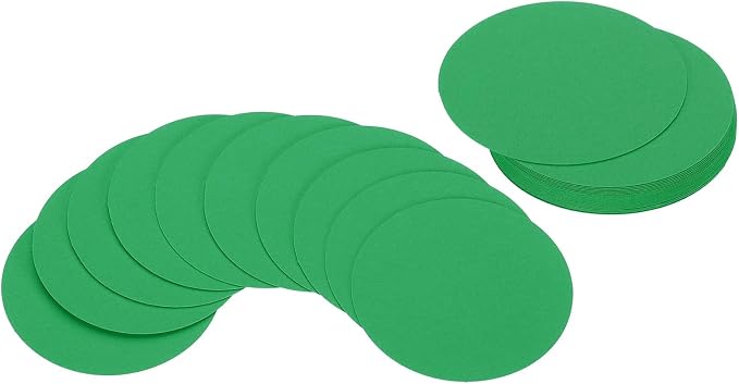 PATIKIL 2inch Circle Card Stock, Dark Green by PATIKIL