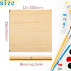 Basswood Sheets 1/8" - 3mm Plywood Sheets - Image 2
