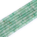 155pcs 4x2mm Genuine Green Aventurine Heishi Disc Rondelle Spacer Stone Semi by LIFAVOVY
