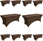 10-Pack 6ft Spandex Table Covers by Unknown