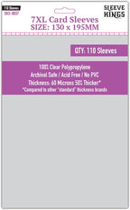 Sleeve Kings Standard Card Sleeves – 110 Count, XXL Size, Compatible by SleeveKings