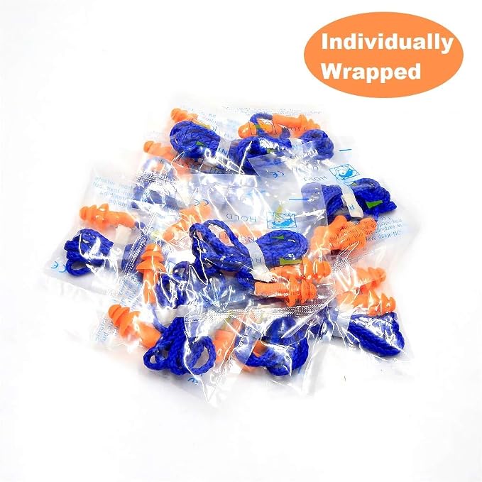 Quality Reusable Earplugs 20 Pair - Image 3