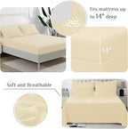 JOLLYVOGUE Full Comforter Set, Ultra-Soft Bed in a Bag Full Size 7 Pieces - Image 4