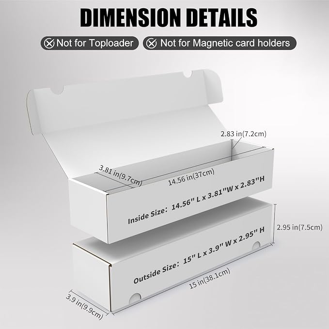 Trading Card Storage Box, Collectible Trading Cards - Image 2