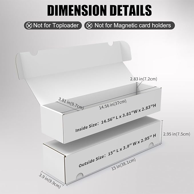 Trading Card Storage Box, Collectible Trading Cards - Image 2