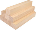 8 Pack Basswood Carving Blocks, Soft and Smooth, Easy Whittling and Carving by GNIEMCKIN