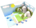 NewPath Learning Water Cycle 3-D Paper Model Making Kit, Set/5 Full-Color by NewPathLearning