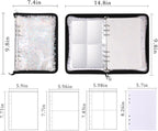 MUDOR 4 in 1 Sticker Storage Organizer, A5 Sticker Collecting Book Album Holder - Image 2