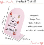 2 Pack Metal Pink Magnet Display Board - Image 2