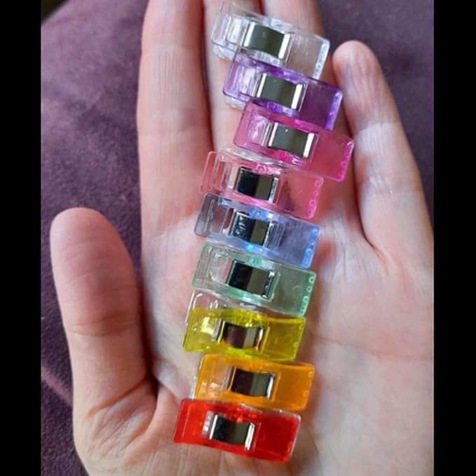 Plastic Sewing Clips, Premium Quilting Clips - Image 2
