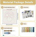 Doodlream Flowers Vase DIY Punch Needle Embroidery Kit - Image 2