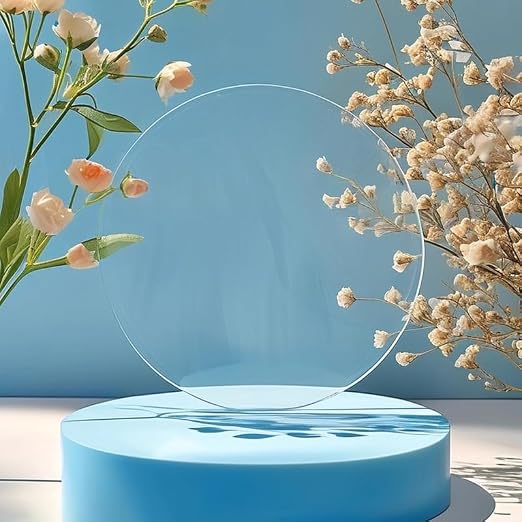 Set of 20 Transparent Acrylic Blanks Ornament Round, Acrylic Christmas Disc - Image 9