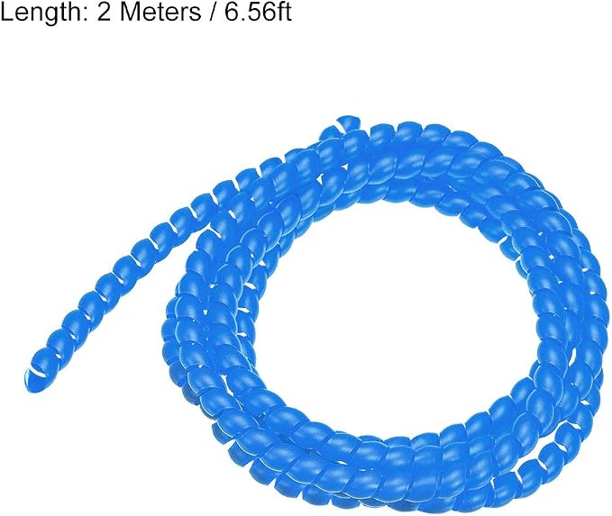 uxcell Flexible Spiral Tube Wrap Cable Management Sleeve 8mm X 10mm Computer - Image 2