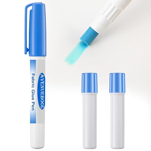Fabric Glue Pen with Refill, 1 Pack by Unknown