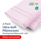 King Pillow Cases Set of 2 - Image 2