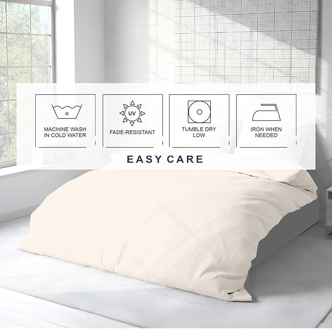 Kotton Culture 1 Pc Twin XL/Twin Duvet Cover Only-100% Egyptian Cotton 600 - Image 6