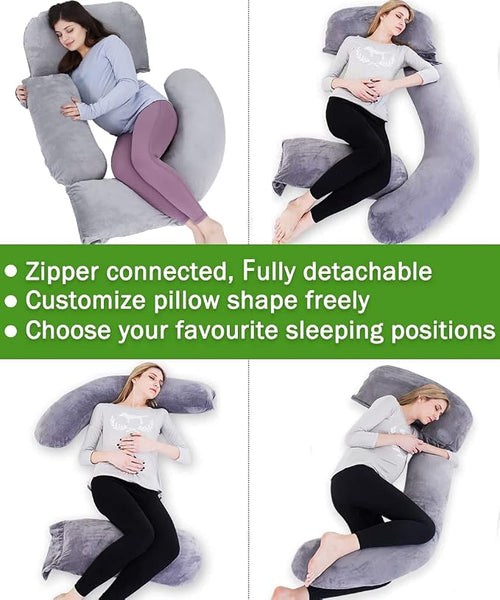 AS AWESLING 60in Full Body Pillow | Nursing, Maternity and Pregnancy Pillow | - Image 2