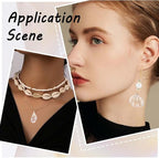 SUNNYCLUE 1 Box 20Pcs 10 Styles Seashell Charms Bulk Sea Shell Charms Large - Image 5