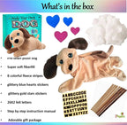 2Pepers Create Your Own Best Friend: DIY No-Sew Plush Dog Craft Kit - Image 4