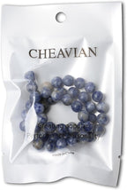 45PCS 8mm Natural Blue White Sodalite Gemstone Round Loose Beads - Image 5