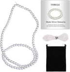 4mm Matte Silver Hematite Bead, 15-Inch Matte Round Loose Stone Beads by THRELE