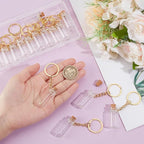 UNICRAFTALE 15Pcs Mini Glass Bottles 3ml Glass Vials - Image 3