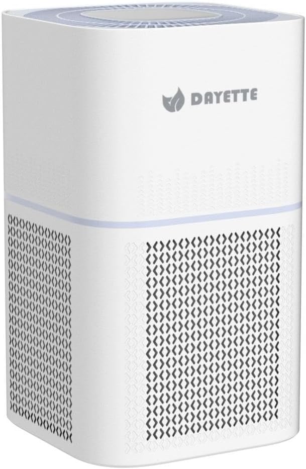 Dayette HEPA Air Purifiers for Home Large Room Up to 2200ft², Air Purifiers for Bedroom with Air Quality Sensor, H13 True HEPA Filter Remove 99.97% of Dust, Allergies, Odor, Pets Dander, Smoke, Pollen