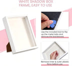 4 Pack Shadow Box Frame, 1.2" Depth 3D Picture Frame - Image 6