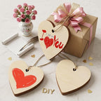 Unfinished Wooden Ornaments - Image 7