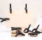 10 Pack 6 inch Plastic Spring Clamps, Backdrop Clips, Plastic Clamps - Image 7