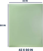 Pacific Arc Vinyl Board Cover. Self Healing and Stain Resistant Green/Ivory - Image 2